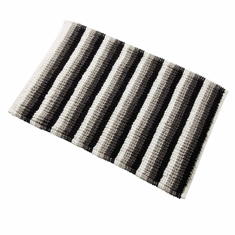 Padstow Super Soft Absorbent Stripe Bathmat