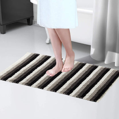 Padstow Super Soft Absorbent Stripe Bathmat