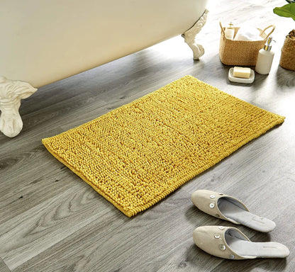 Pebbles Micro Bobble Eco-Friendly Pure Indian Cotton Hand-Woven Bath Mat