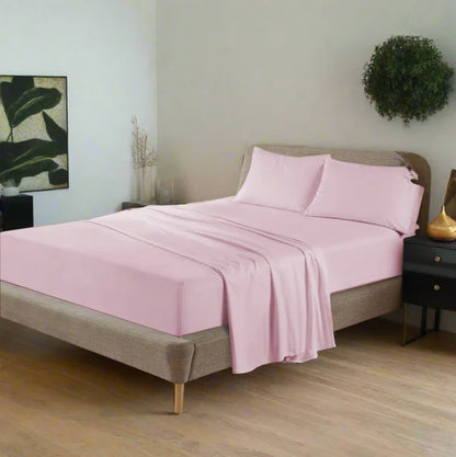 Flannelette 100% Soft Brushed Cotton Fitted Sheet 10" (25cm) Depth