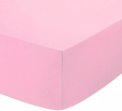 200 Thread Count Fitted Sheet 25 cm 11 Colours