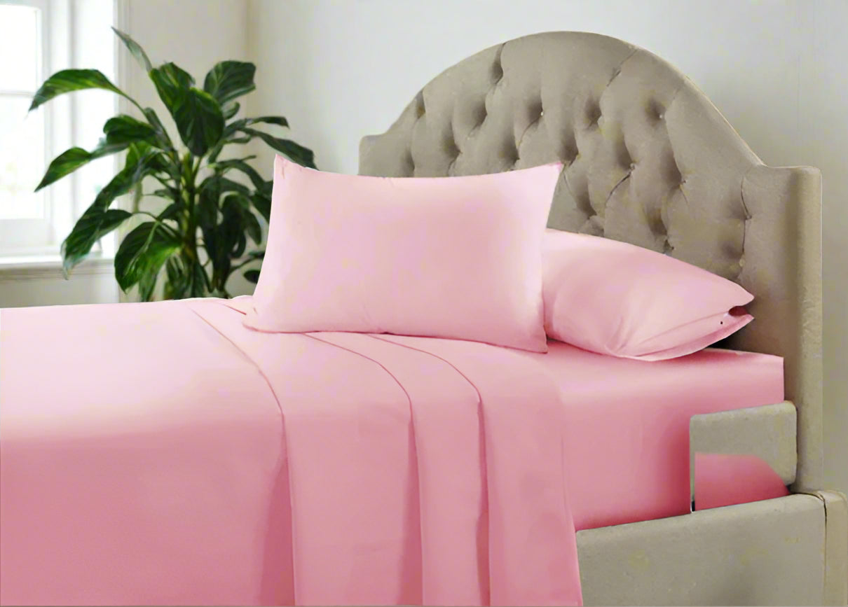 Easy Care Plain Percale Flat Sheet 22 Colours