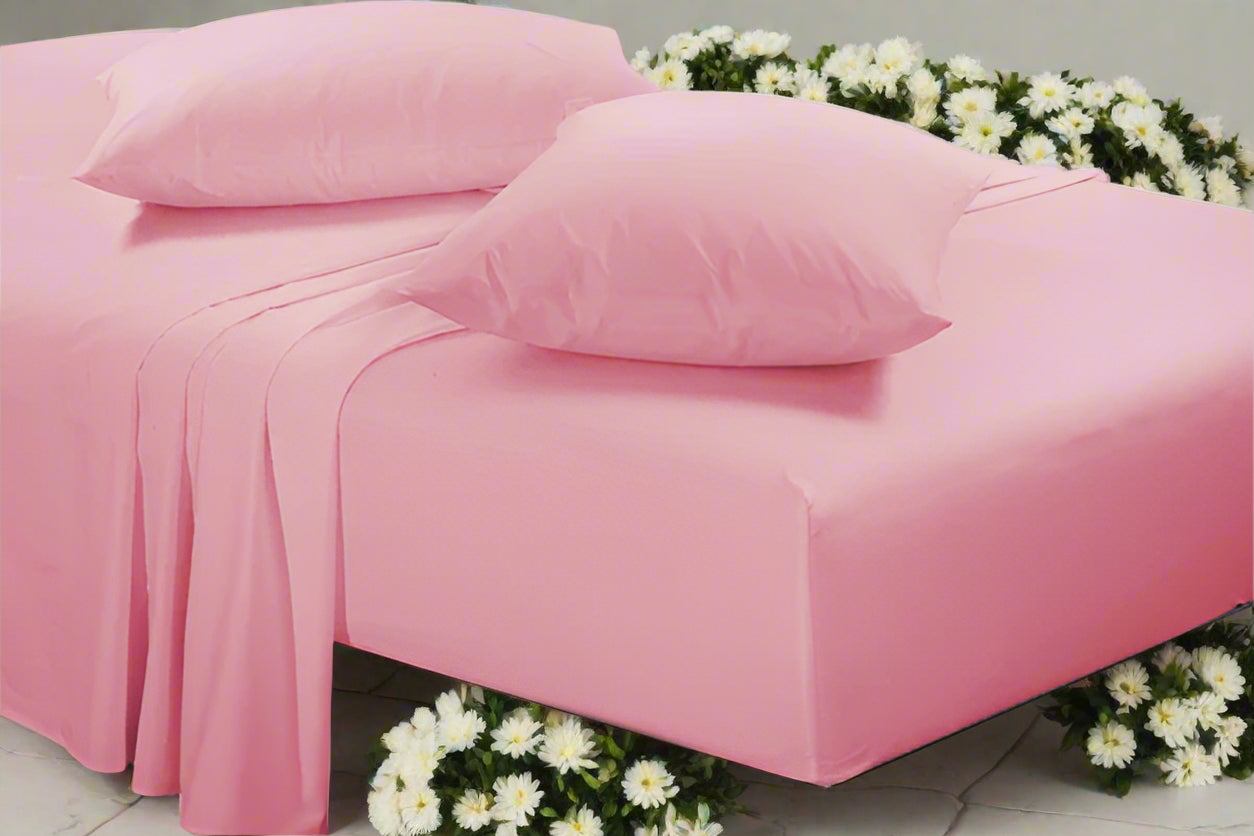 Easy Care Plain Percale Sheet Set 22 Colours