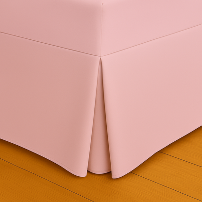 200 Thread Count Pleated Valance Fitted Sheet All Sizes 11 Colours