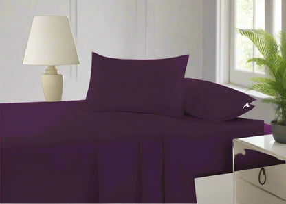 Easy Care Plain Percale Flat Sheet 22 Colours