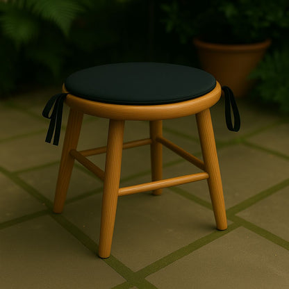 Pack of 4 Waterproof Round Chair Pads Office Garden Chair - Indoor ,Outdoor