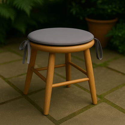 Pack of 4 Waterproof Round Chair Pads Office Garden Chair - Indoor ,Outdoor