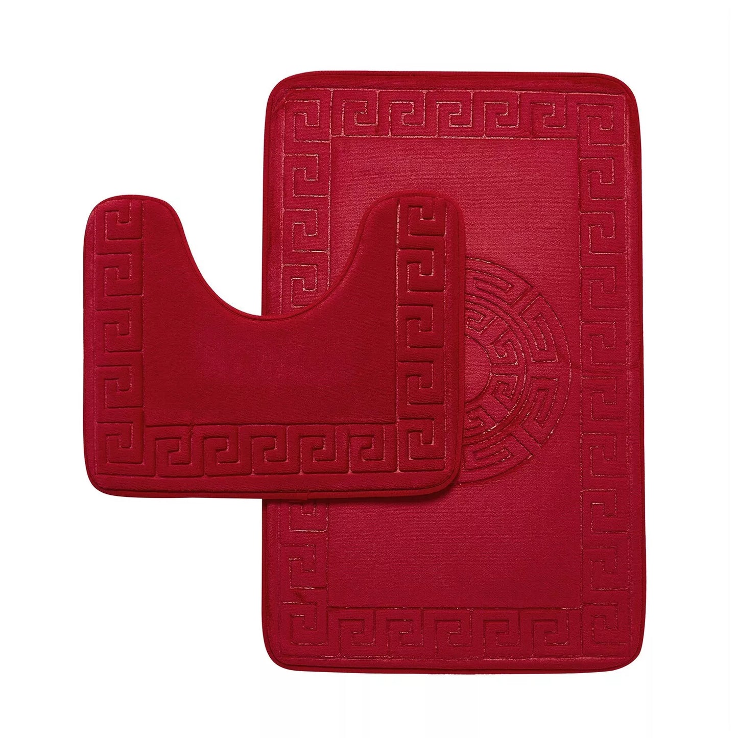 Greek Bath Mat Pedestal Set