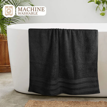 Ritz Viscose Stripe Super Soft Cotton Luxury Absorbent Towels, Jumbo Bath Sheet Packs & Towel Bale Sets