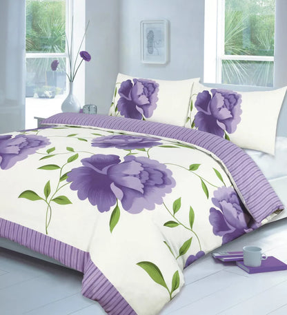 Rosaleen Duvet Cover Set Floral Reversible Bedding Set With Pillow Case All Size