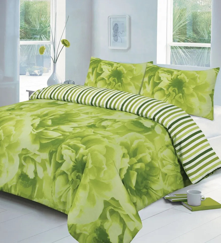 Reversible Multi Duvet Set Single Double King Size