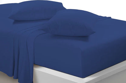 Easy Care Plain Percale Sheet Set 22 Colours