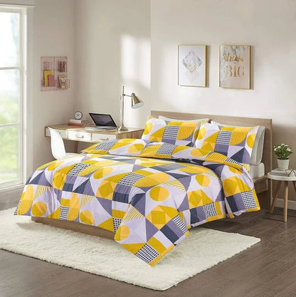 Reversible Multi Duvet Set Single Double King Size