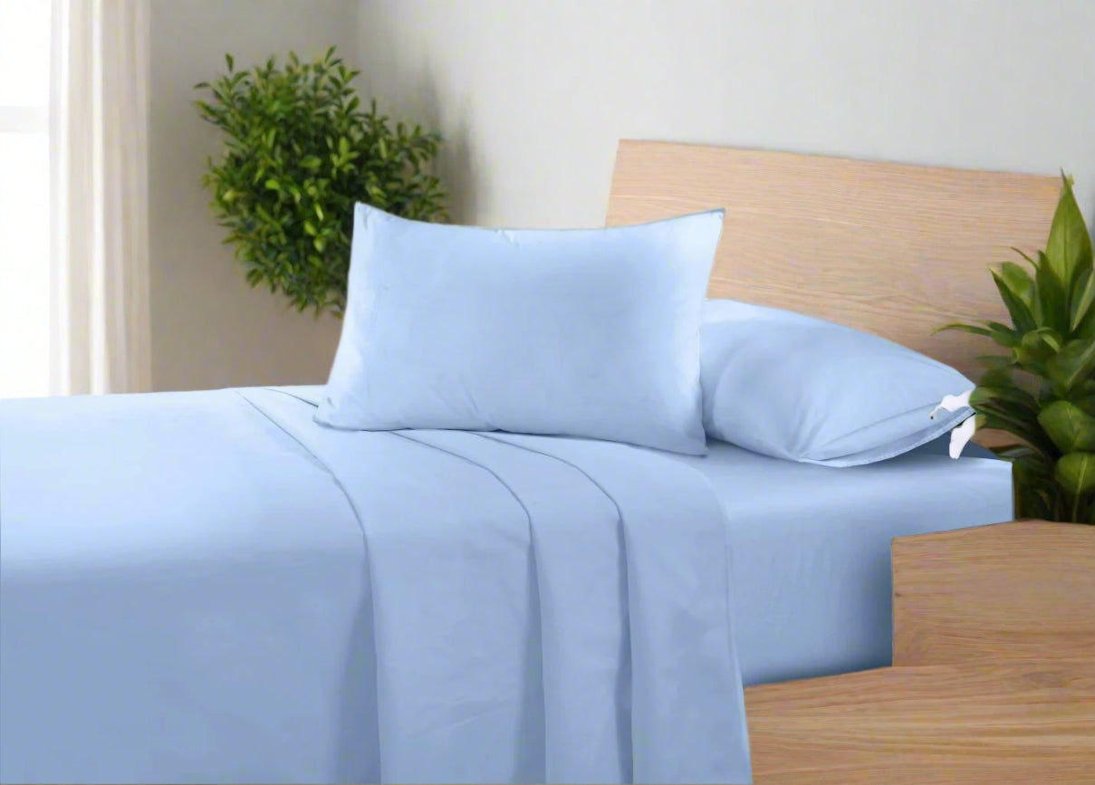 Ultra Soft Extra Deep Fitted Sheet 40cm (16") Depth 8 Colours