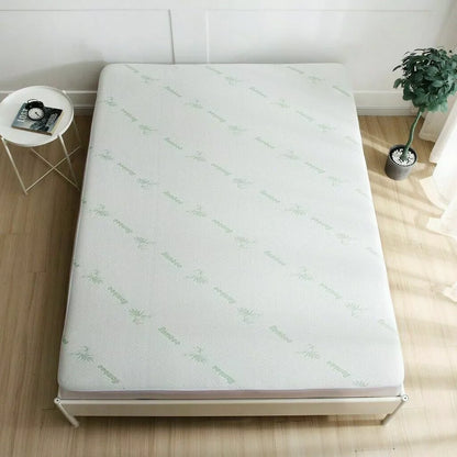 Bamboo Extra Deep Mattress Protector Mattress Waterproof Fitted Sheet All Sizes