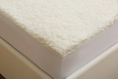 Thermal Fleece Under Blanket Extra Deep Mattress Protector Cosy Fleecy Blanket