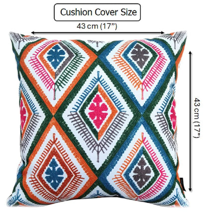 Vibrant Meze Outdoor Waterproof Garden Bench Patio and Indoor Cushions
