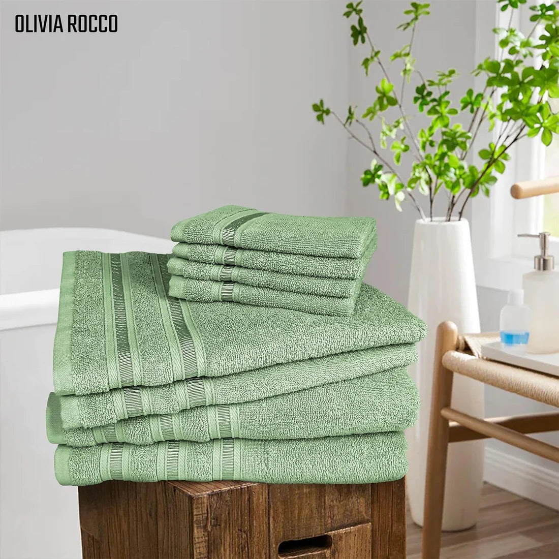 Ritz Viscose Stripe Super Soft Cotton Luxury Absorbent Towels, Jumbo Bath Sheet Packs & Towel Bale Sets