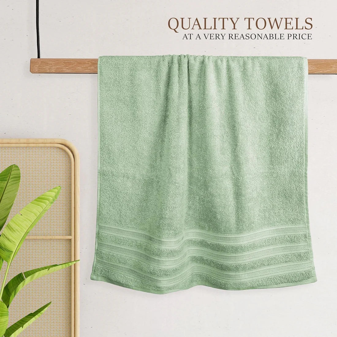Ritz Viscose Stripe Super Soft Cotton Luxury Absorbent Towels, Jumbo Bath Sheet Packs & Towel Bale Sets