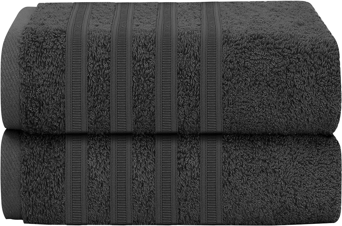 Ritz Viscose Stripe Super Soft Cotton Luxury Absorbent Towels, Jumbo Bath Sheet Packs & Towel Bale Sets