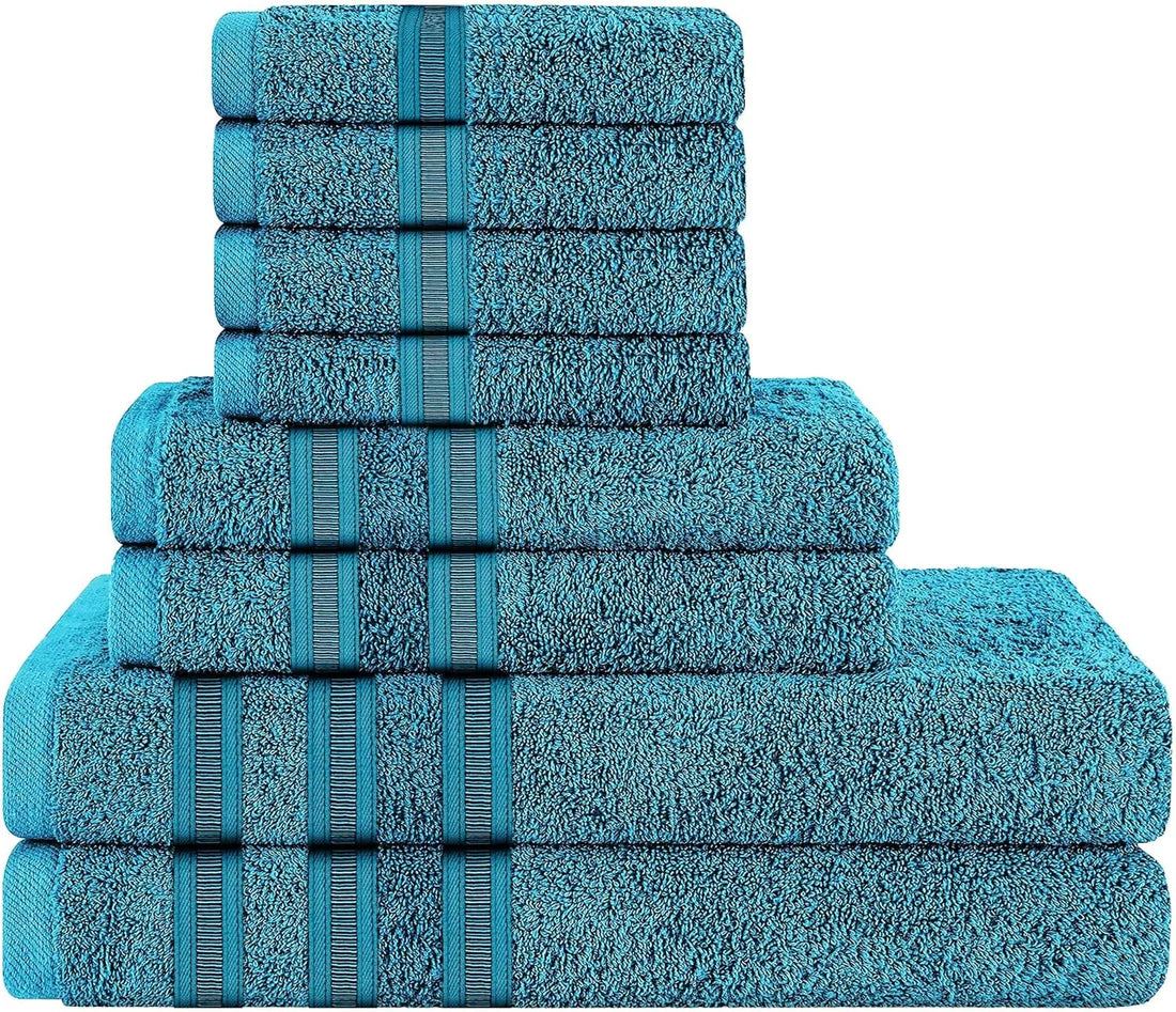 Ritz Viscose Stripe Super Soft Cotton Luxury Absorbent Towels, Jumbo Bath Sheet Packs & Towel Bale Sets