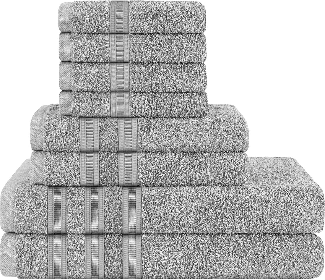 Ritz Viscose Stripe Super Soft Cotton Luxury Absorbent Towels, Jumbo Bath Sheet Packs & Towel Bale Sets