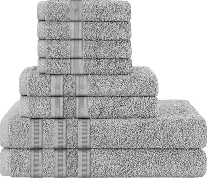 Ritz Viscose Stripe Super Soft Cotton Luxury Absorbent Towels, Jumbo Bath Sheet Packs & Towel Bale Sets