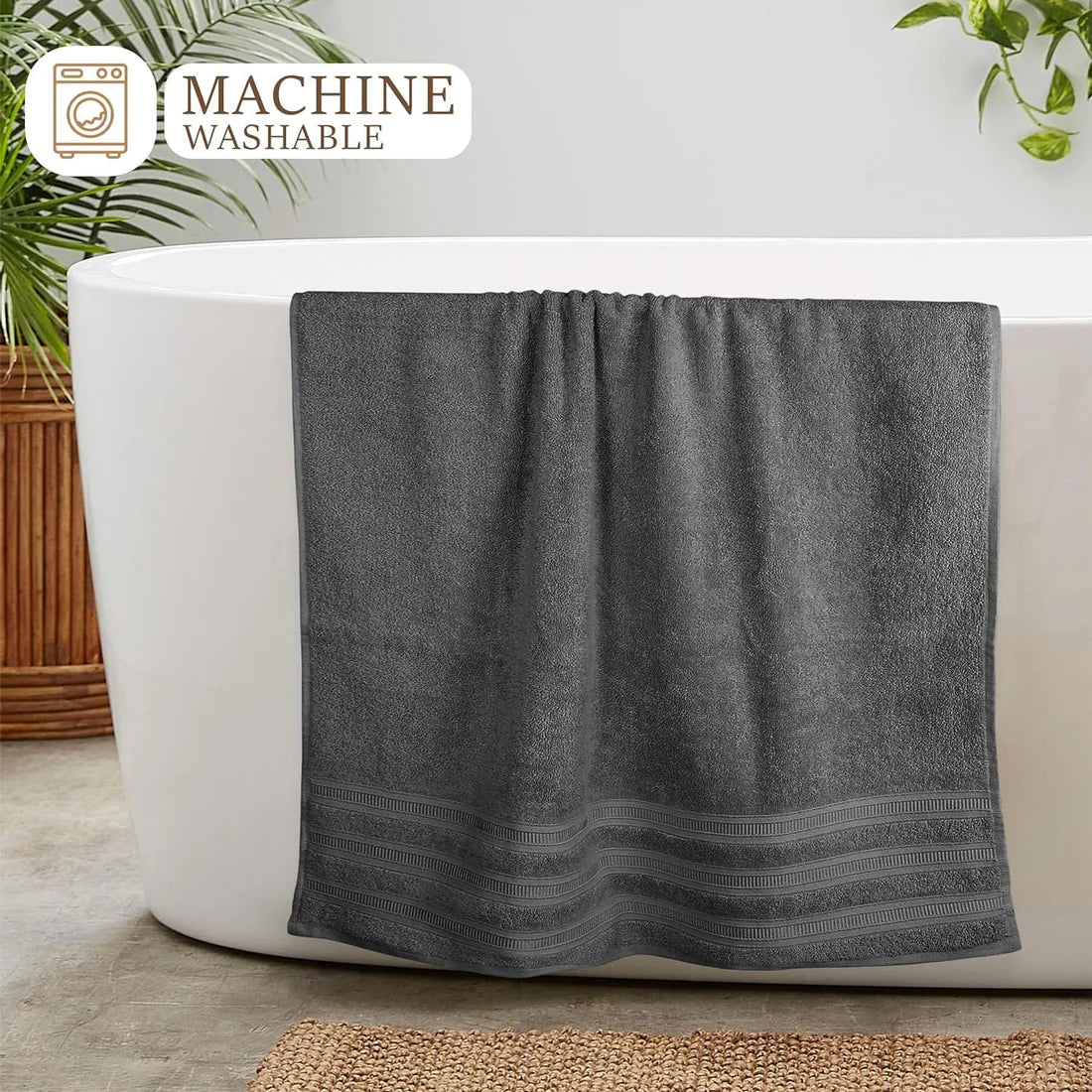 Ritz Viscose Stripe Super Soft Cotton Luxury Absorbent Towels, Jumbo Bath Sheet Packs & Towel Bale Sets