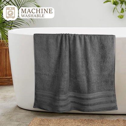 Ritz Viscose Stripe Super Soft Cotton Luxury Absorbent Towels, Jumbo Bath Sheet Packs & Towel Bale Sets