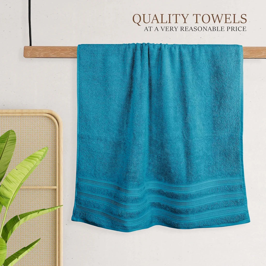 Ritz Viscose Stripe Super Soft Cotton Luxury Absorbent Towels, Jumbo Bath Sheet Packs & Towel Bale Sets