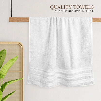 Ritz Viscose Stripe Super Soft Cotton Luxury Absorbent Towels, Jumbo Bath Sheet Packs & Towel Bale Sets