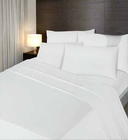 Luxury Percale Fitted Sheet Extra Deep (40cm) Non Iron 180 Thread Count Percale