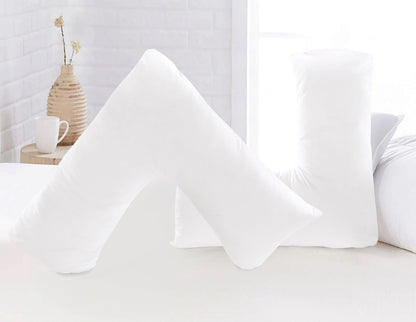 Ultra Soft V Shape Pillow Pair 8 Colours