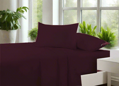 Easy Care Plain Percale Flat Sheet 22 Colours