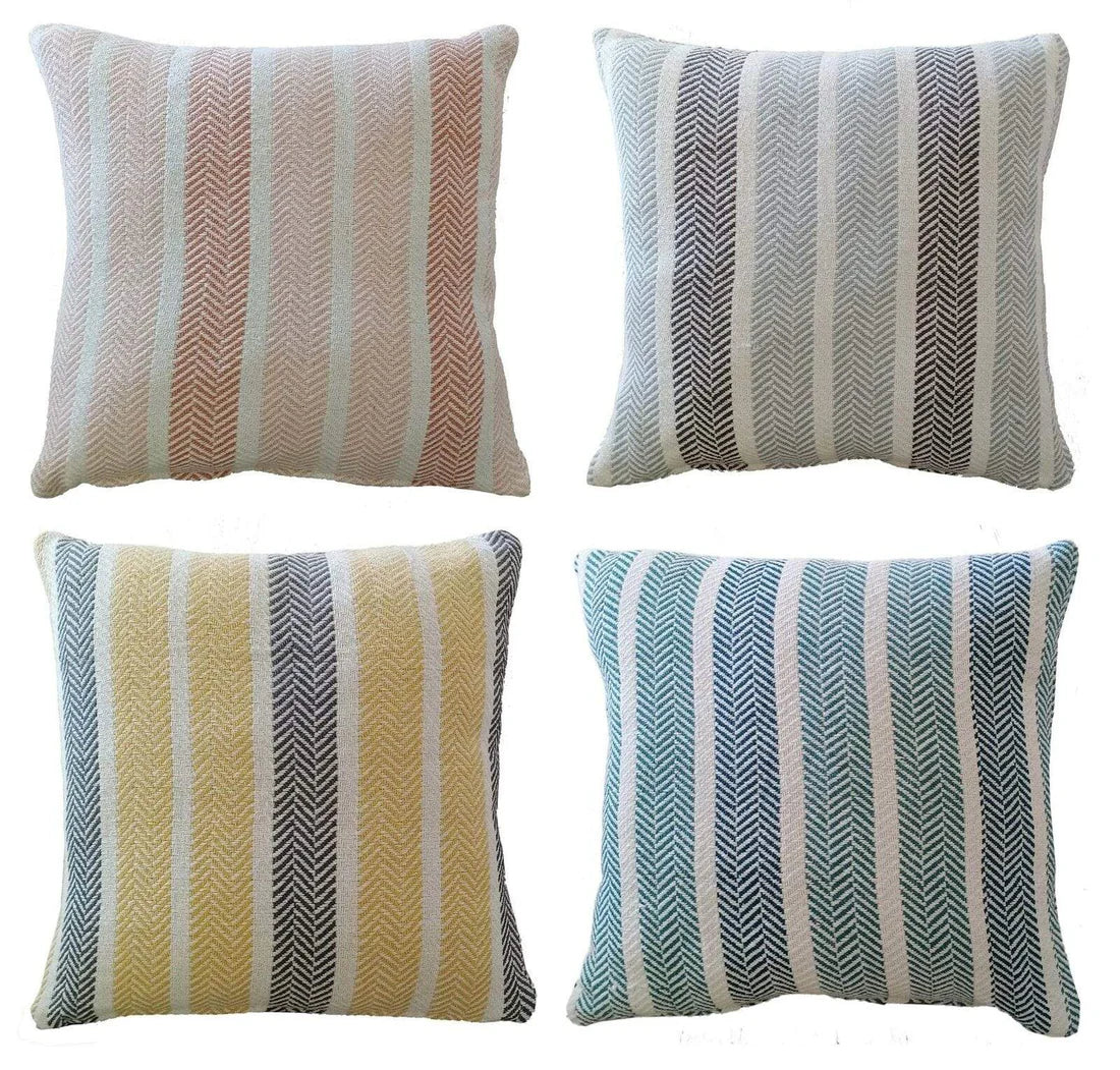 Zara Striped Indian Cotton Cushion Covers